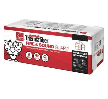 SOUNDPROOFING:THERMAFIBER MINERAL WOOL